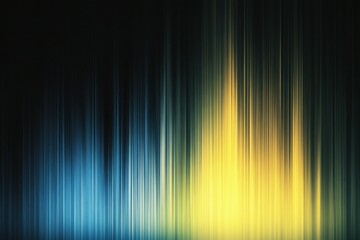 Noisy grainy background with glowing blue yellow and black abstract texture for poster banner and header design