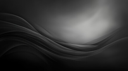 Obraz premium Black and white abstract background, a monochromatic design with intricate patterns subtle textures for modern projects