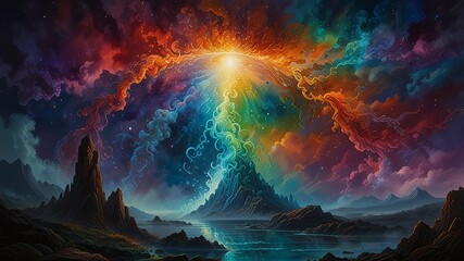 a swirl of myth and magi