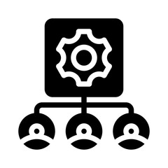 WBS glyph icon