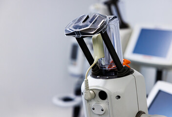 Advanced medical equipment designed for precise diagnostic applications in a modern healthcare facility