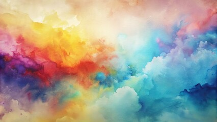 Abstract Watercolor Background, Soothing Color Palette, Artistic Texture, Creative Design, Blend, Paint,  Watercolor Art,  Background Design