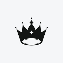 Crown Icon – Elegant Royalty Symbol for Luxury & Branding