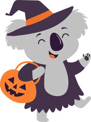 This illustration shows a cute