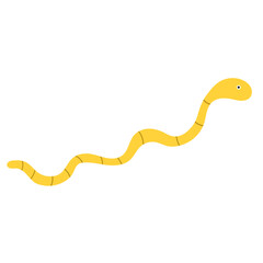 Cute worm element