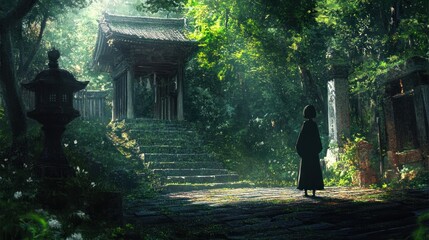 Tranquility in the Ancient Forest