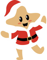 , Merry Christmas Cute Star