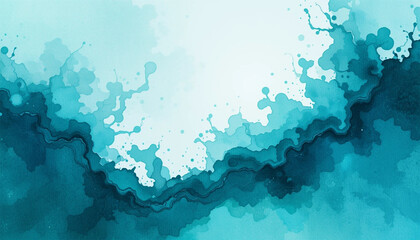 Obraz premium abstract blue background with waves