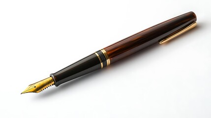 fountain pen isolated