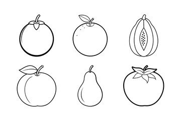 Set of multiple fruits bundle 5