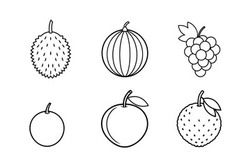 Set of multiple fruits bundle 2
