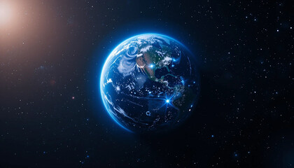 Naklejka premium Earth Day 2025, Celebrating Our Planet’s Beauty