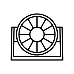 サーキュレーターのアイコン