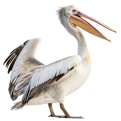 Pelican Standing on Land