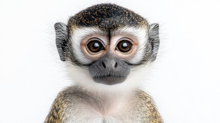 Obraz premium Portrait of an Adorable Young Monkey