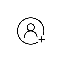 Follower icon vector graphics