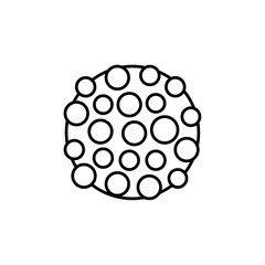 High density icon vector graphics