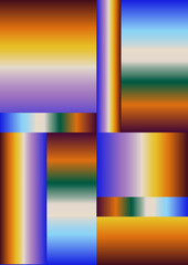 Abstract Gradient Illustration