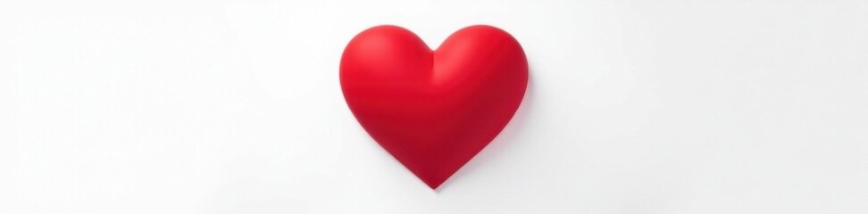 Obraz premium Red heart icon set in a modern minimalist style on a white background , love, symbols, graphics