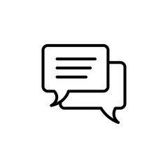 Messaging icon vector graphics