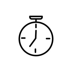 Pocket watch icon vector graphics