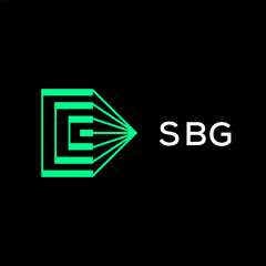 SBG LOGO DESIGN VECTOR TEMPLATE