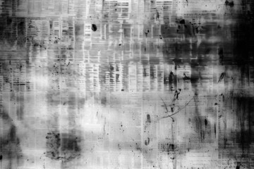 Obraz premium PNG Dirty scanner effect background texture black paper.
