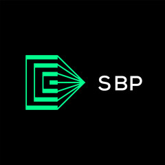Obraz premium SBP LOGO DESIGN VECTOR TEMPLATE