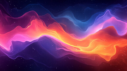 An enchanting abstract background featuring fluid shapes, vibrant colors, and dynamic textures. Perfect for creative projects, this design evokes a sense of motion and energy, blending bold hues with 