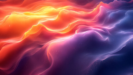 An enchanting abstract background featuring fluid shapes, vibrant colors, and dynamic textures. Perfect for creative projects, this design evokes a sense of motion and energy, blending bold hues with 