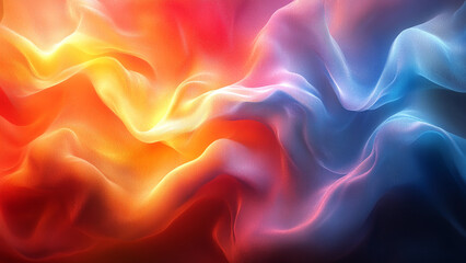 An enchanting abstract background featuring fluid shapes, vibrant colors, and dynamic textures. Perfect for creative projects, this design evokes a sense of motion and energy, blending bold hues with 