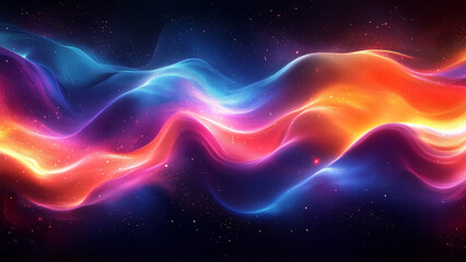 An enchanting abstract background featuring fluid shapes, vibrant colors, and dynamic textures. Perfect for creative projects, this design evokes a sense of motion and energy, blending bold hues with 
