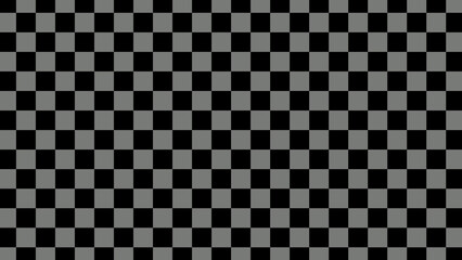Fototapeta premium Gray and black checkboard background 4k checker backdrop
