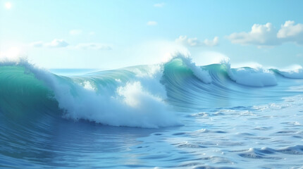 sea and waves wallpaper