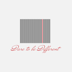 Dare to be Different with Stright Lines