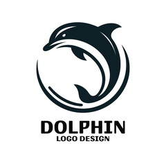  Dolphin Vector Logo Design