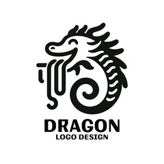 Dragon Vector Logo Design