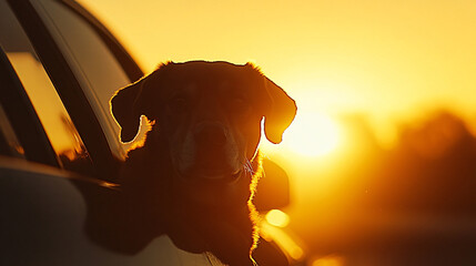 Family packing for road trip with a dog in mind while considering travel tips for specific breeds and their needs and comfort on the journey.