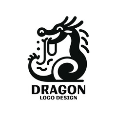 Dragon Vector Logo Design
