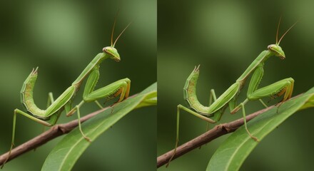 Insect Close-Up with Vector Illustration