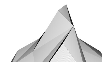 Abstract lines background vector 3d illustration