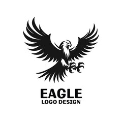 Obraz premium Eagle Vector Logo Design