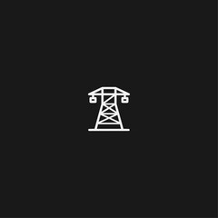 Grid icon logo flat vector design