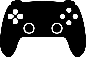 Game console icon sign symbol, controller, icon in flat. isolated on transparent background