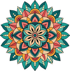  Colorful Mandala Design