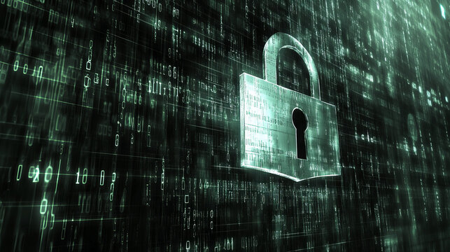 SSL, secure certificate of website banner. Concept of safety internet technology, data encryption protocol. Vector cartoon illustration with browser on computer screen, shield with tick and padlock