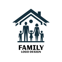 Family Vector Logo Design