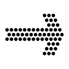 abstract vector arrow icon 