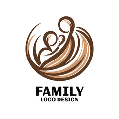 Family Vector Logo Design
