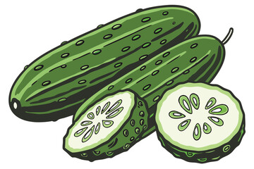 30 Photorealistic pickles, bright green gherkins, detailed bumpy texture, white background, food photography, high resolution, crisp details, fresh vegetables, culinary ingredients, close-up shot, glo